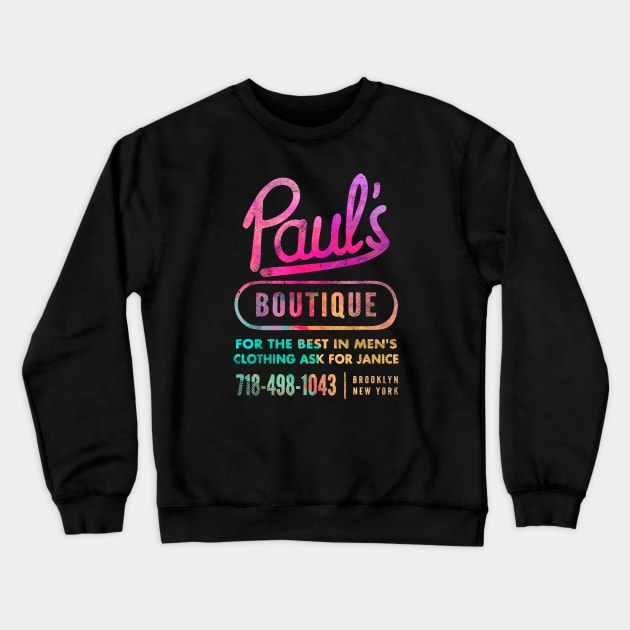 Beastie Paul's  Abstrackcolor Crewneck Sweatshirt by cobaterus